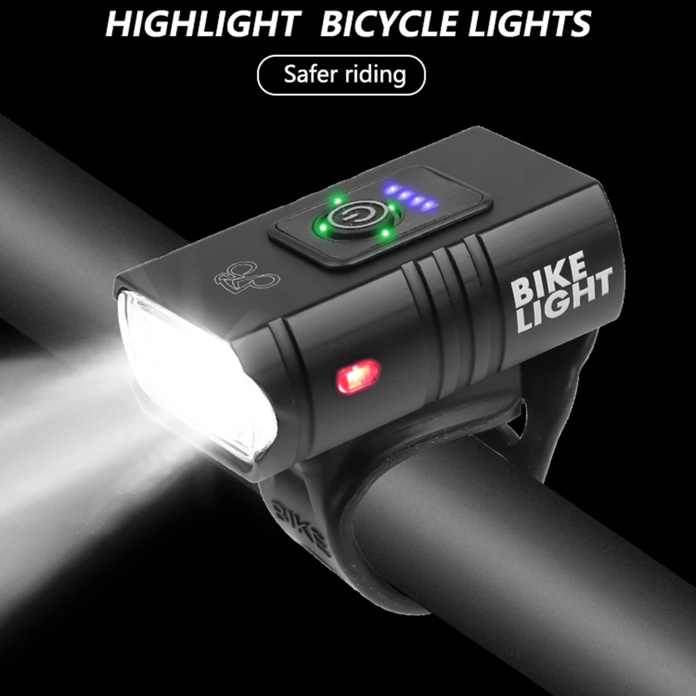 Светильник Передний фонарь T6 светодиодный зарядка через USB 300 дюйма LumensBike