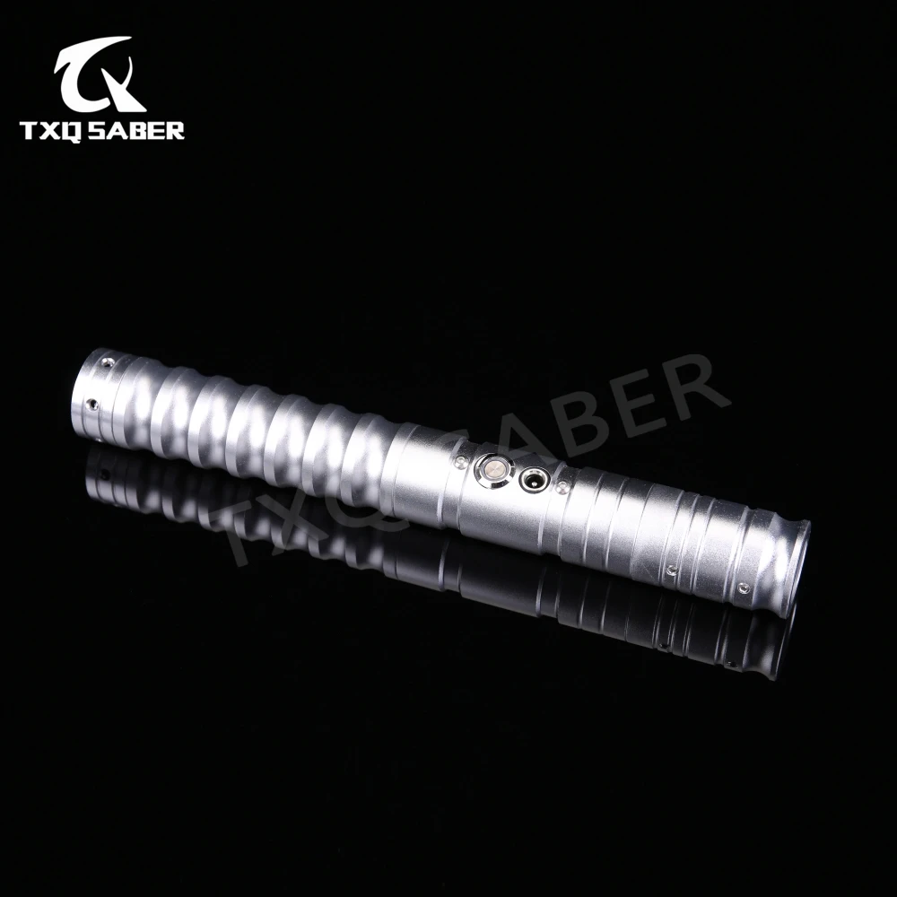 TXQsaber Cosplay Lightsaber Luke 6 sets Sound Fonts skywalker Saber RGB Force FX Heavy Dueling Volume adjustment 9W LED with FOC