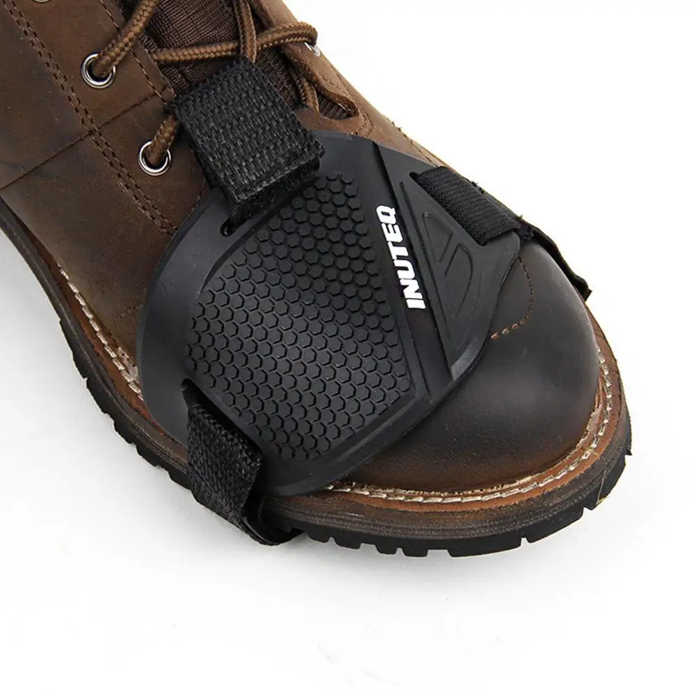 Rubber Motorcycle Shoes Protective Gear Shift Pad Moto Anti-skid Shifter Lightweight Boot Cover Guards Protector | Автомобили и