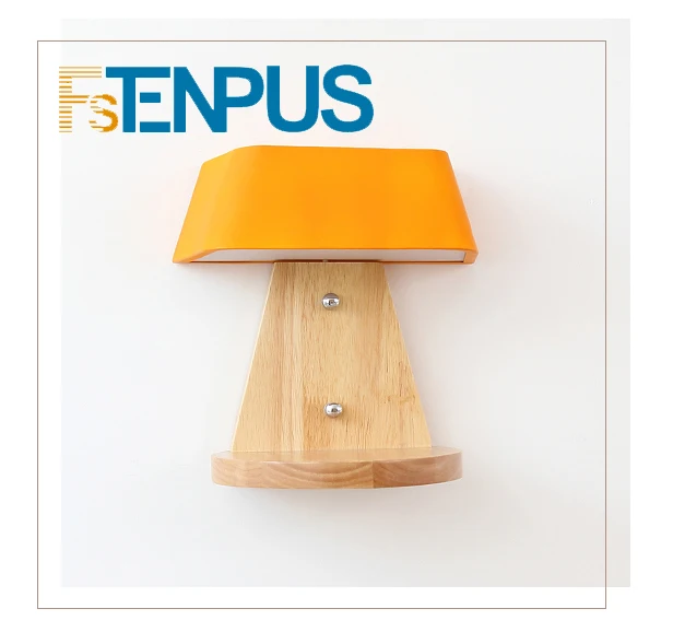 

FSTENPUS Log Led Wall Lamp Wire-Pulling Wall Lights Contemporary Bedroom Wall Lamp Decoration Lighting Home Fixture