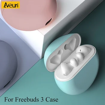 

Luxury Silicone Case for Huawei Freebuds 3 Headset Case Color Wireless Bluetooth Earphone Protective For Freebuds 3 Cover Coque