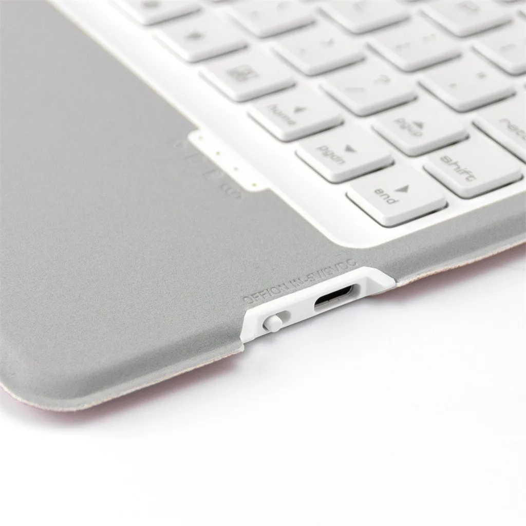 35# Bluetooth Keyboard Cover Case with Pencil Holder For iPad pro / Air 10.5 inch 7-Color Backlight Bluetooth Keyboard Case