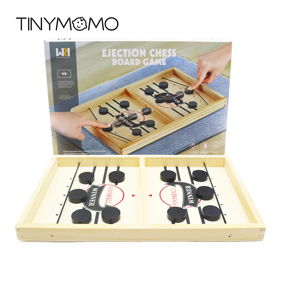 

Foosball Winner Board Game Bounce Chess Eject Chess Parent-Child Interactive Chess Bounce Chess Ruffle Ball Desktop Hockey Toy