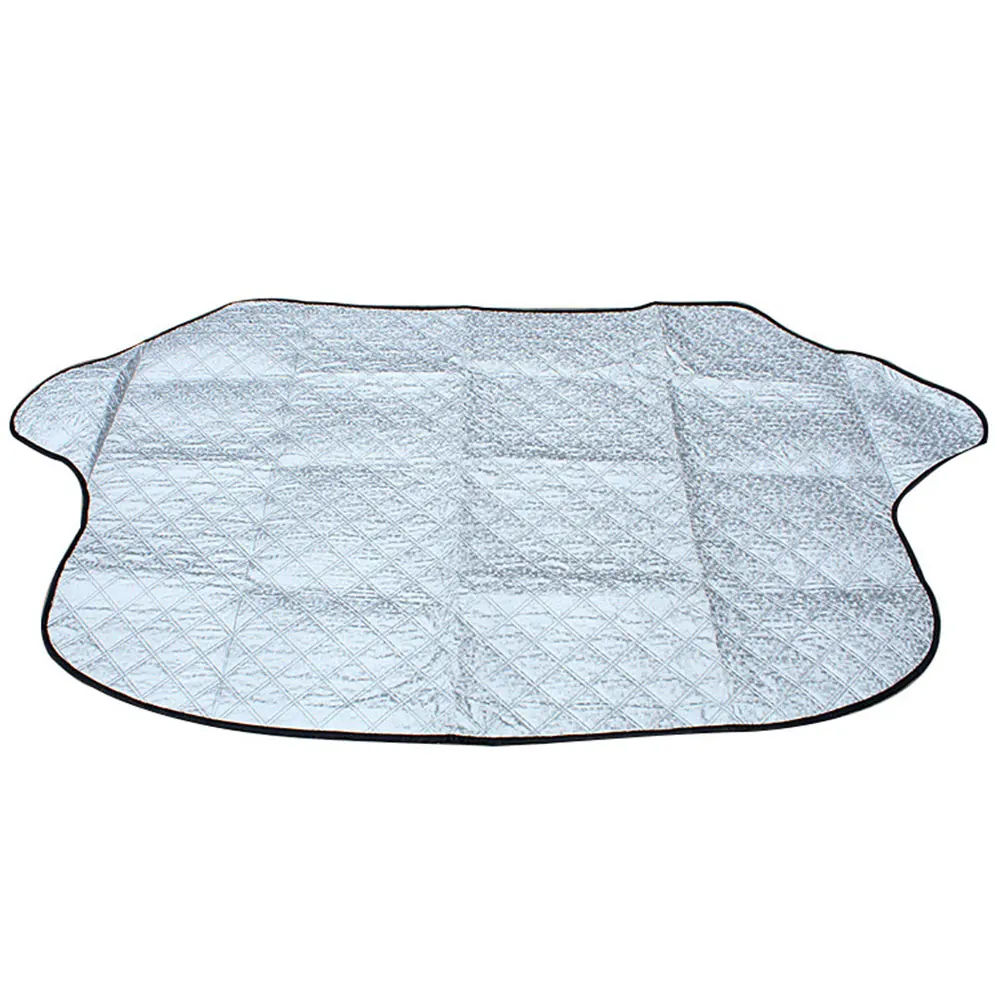 Windshield Sunshade Car SunShade Durable Auto Sun Visor Side Window Vehicle 147*110 Silver