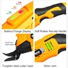 Electric Scissors Fabric Cutting Machine Wireless Battery Cutter Cloth Leather Cutting Tools Electric Sewing Scissors 4