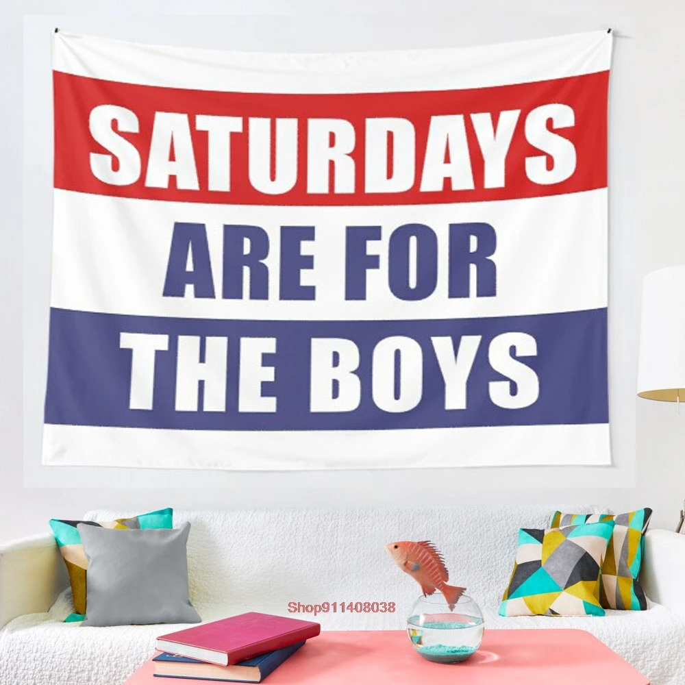 Гобелен для мальчиков Saturdays гобелен в стиле хиппи настенная ткань кофейная