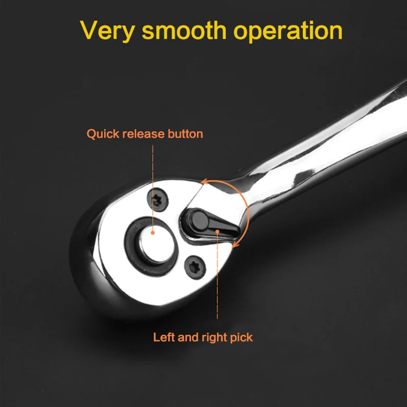 1/4 &quot3/8&quot 1/2 &quotдюймов ключ с храповым механизмом 24 72 зубца расширение