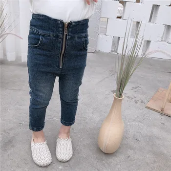 

2020 New Arrival Baby Girls Denim Pants Spring Fashion Kids Girls Pants 1-6 Years