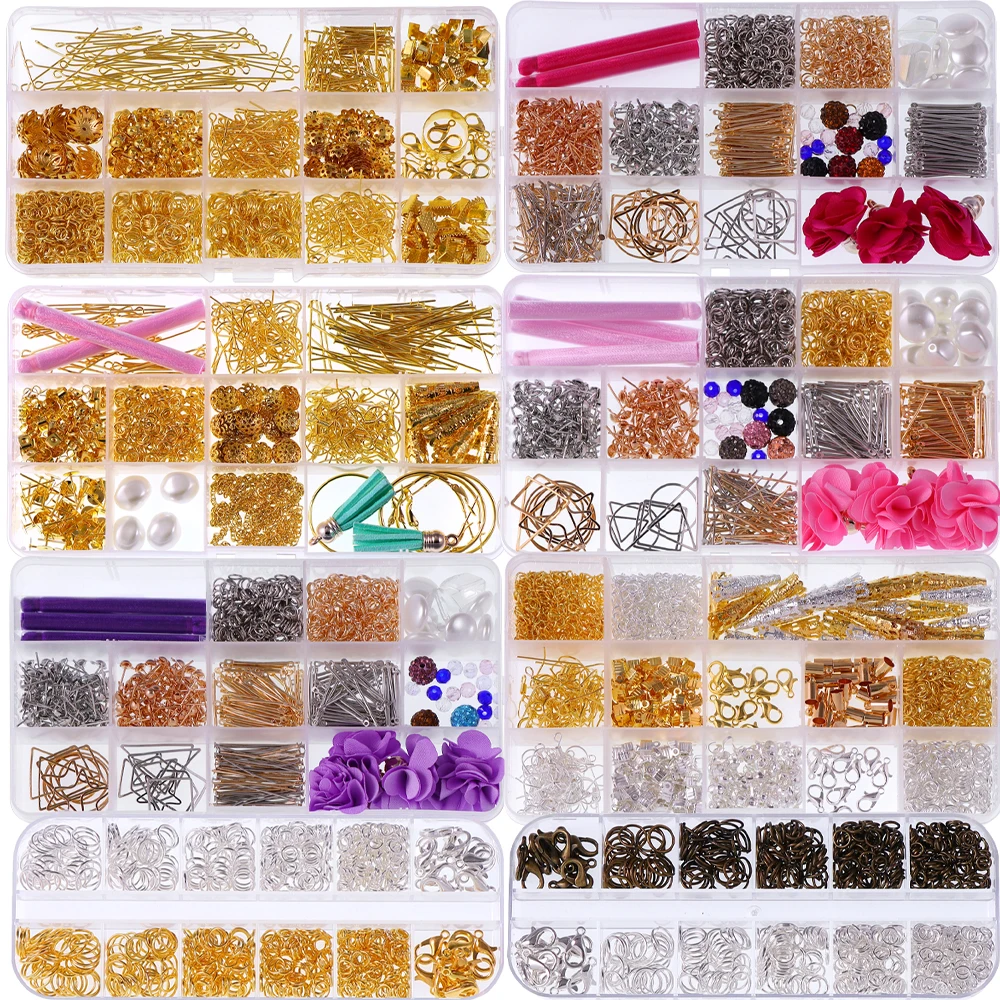 Metal Jewelry Making Supplies Kit Jewelry Ring Making Tool Set