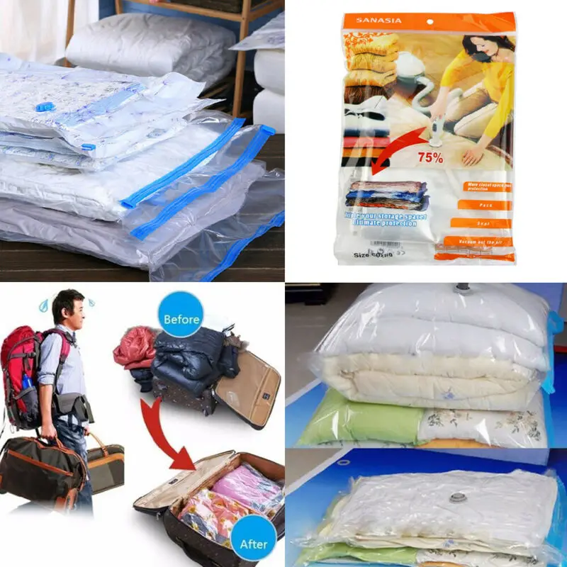 vacuum pack storage bags for clothes
