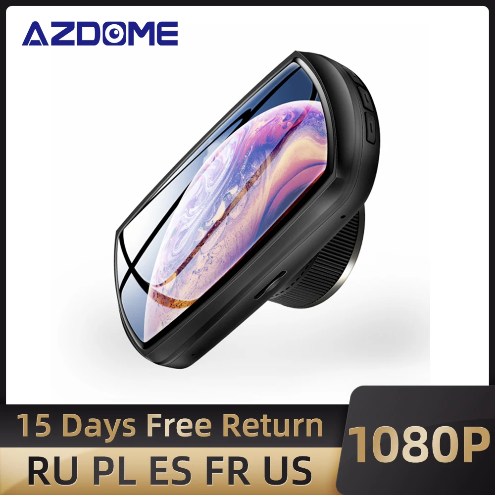 Видеорегистратор AZDOME M11 2.5D 3 дюйма IPS 1080P GPS двойной объектив|Видеорегистраторы| |