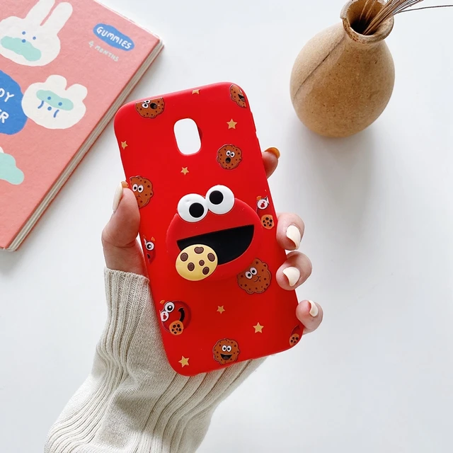 Cartoon Phone Holder Case For Samsung Galaxy A50 A70 A30S A40 A20 A30 A10 A11 A20E A21S A31 A7 A8 A6 Plus 2018 A41 Stand Cover Red Elm Holder