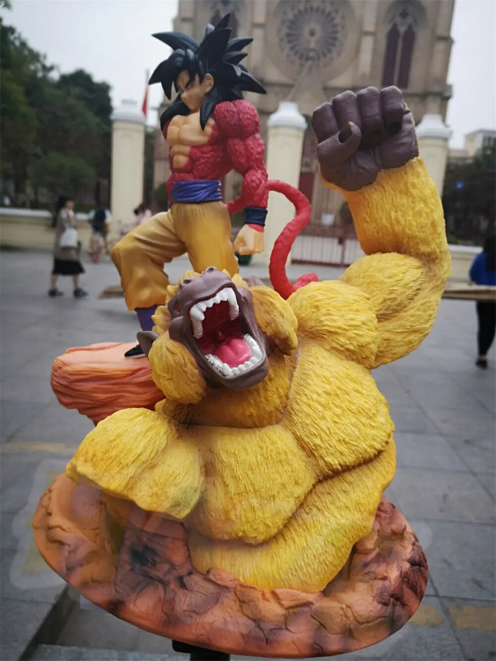 Аниме Doragon Ball Z фигурка игрушки Супер Saiyan Goku сон Вегета вегетто статуя фигурка игрушка в коробке 32 см