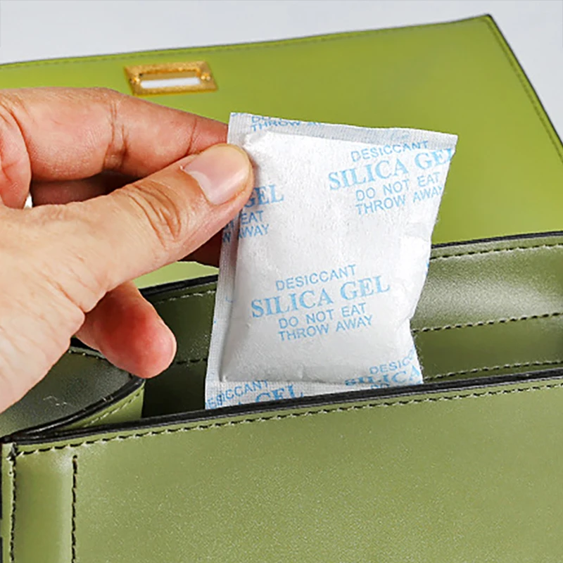 

5pcs/lot 20g Silica Gel Packets Moisture Absorber Non-Toxic Reusable Silicagel Packs Absorbant Dehumidifier Dry Desiccant Bag