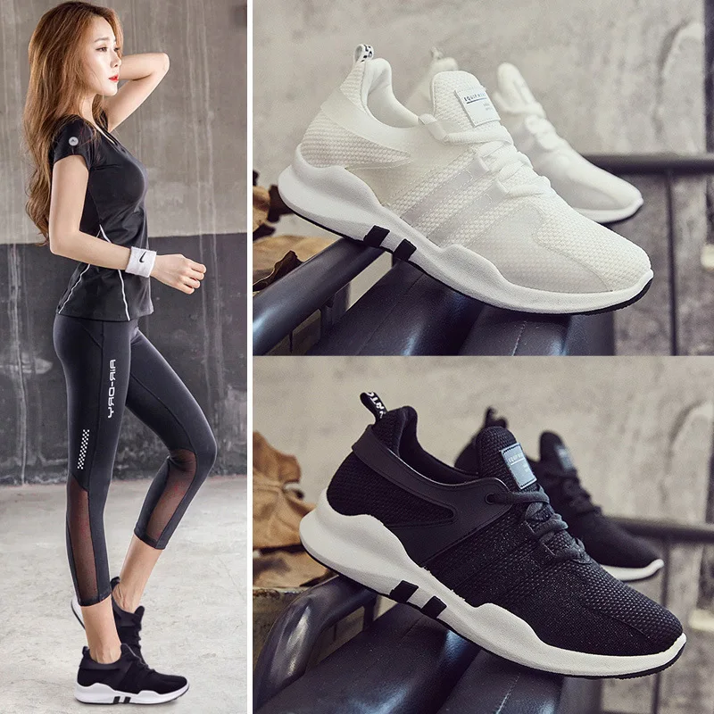 

Running Shoes Women's Lightweight Breathable Cushioning Flat Gym Yoga WOMEN'S Shoes Summer Casual Sports Shoes
