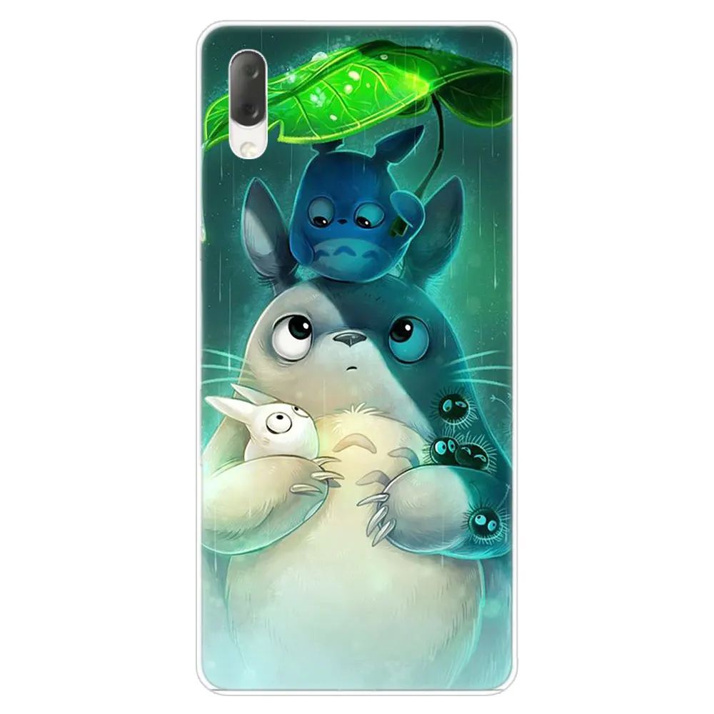 Studio Ghibli Аниме жесткий чехол для Sony Xperia L1 L2 L3 X XA XA1 XA2 XA3 ультра 10 плюс E5 XZ XZ1 XZ2 компактный XZ3 XZ5 2 20 крышка