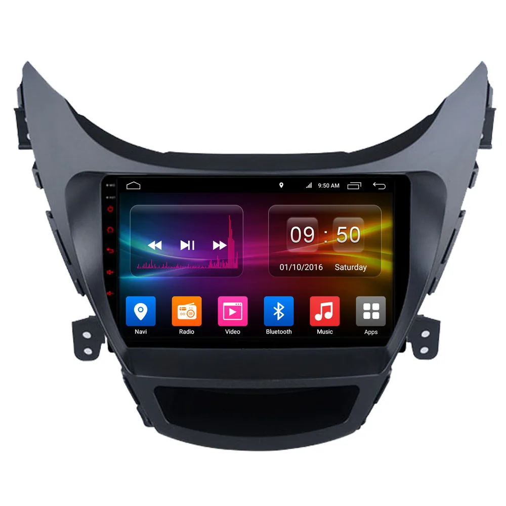 Автомобильный мультимедийный плеер для hyundai Avante I35 2011 2012 2013 Android Авторадио Bluetooth радио gps навигация DSP