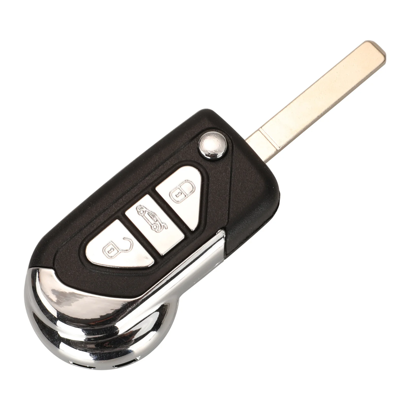 Keyforkess2/3 pulsante Flip pieghevole Shell chiave remota per Citroen DS3 per Puegeot Uncut VA2 custodia per sostituzione lama chiave 17 Keyforkess2/3 pulsante Flip pieghevole Shell chiave remota per Citroen DS3 per Puegeot Uncut VA2 custodia per sostituzione lama chiave - Hf142f01208174abf8822e0f84fa9acee0