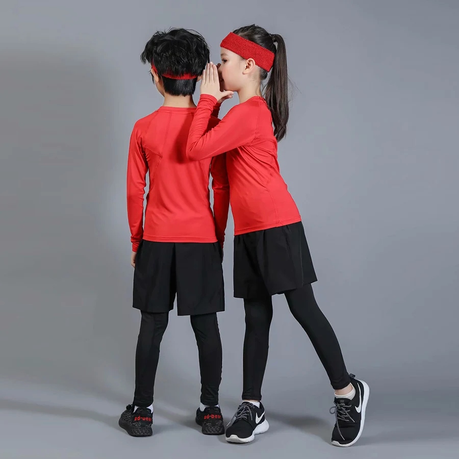 Nazun/лыжный комплект зимнего термобелья для мальчиков; Детские функциональные рубашки и штаны; Спортивный комплект для девочек