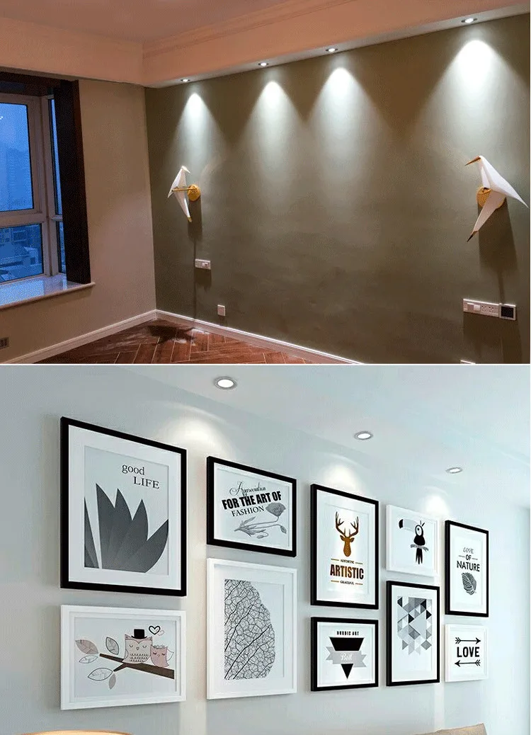 商用店铺COB射灯嵌入式吊顶天花灯led可调角度暗装小背景墙牛眼灯-淘宝网_31