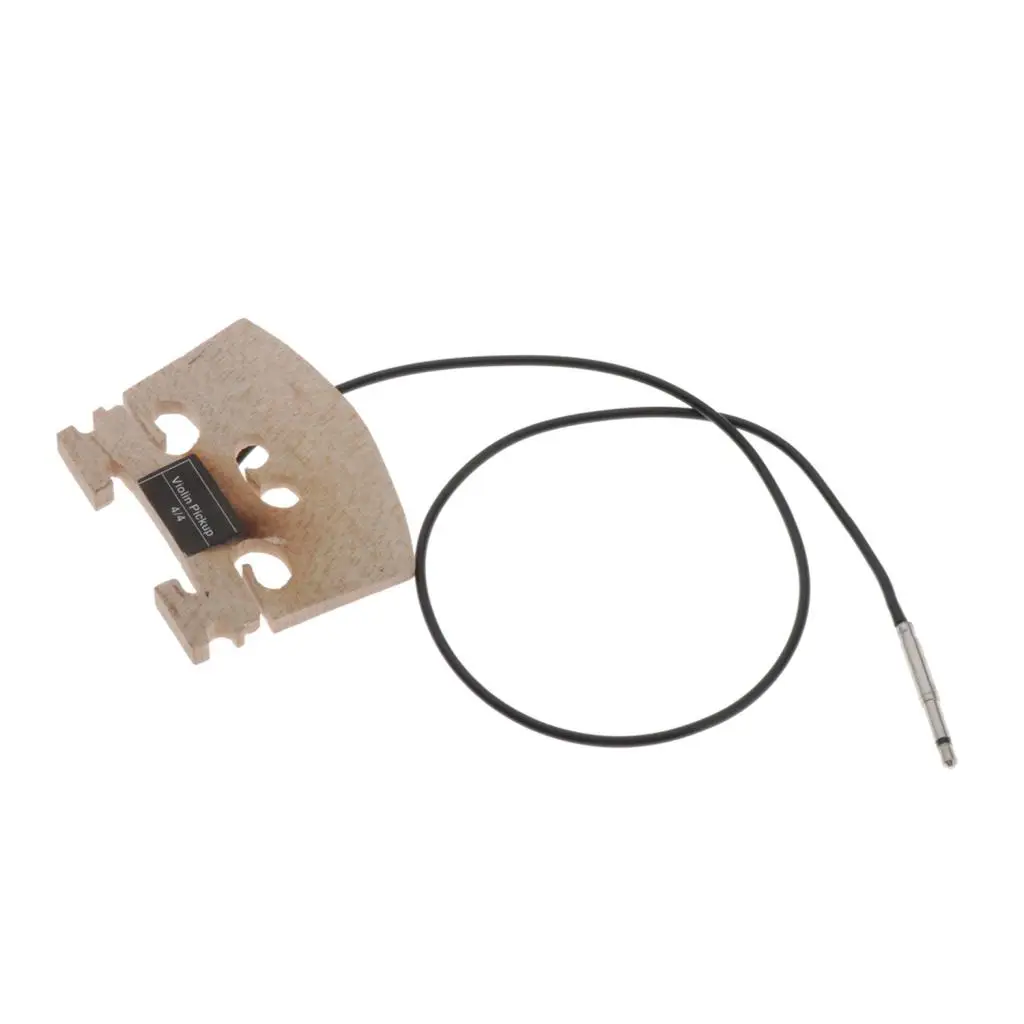 

Electric Violin Bridge With Internally Piezo Pickup For 4/4 Full Size Violin