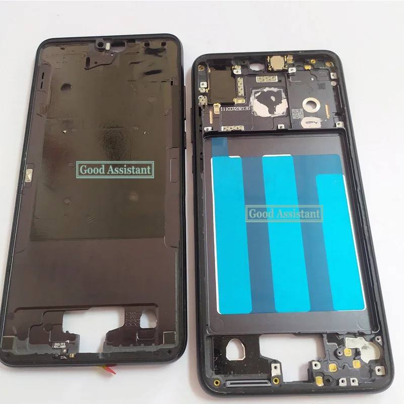 Б/у для huawei P20 EML-L09 EML-AL00 EML-L29 спереди Корпус шасси пластина ЖК-дисплей Дисплей Лицевая панель на переднюю раму