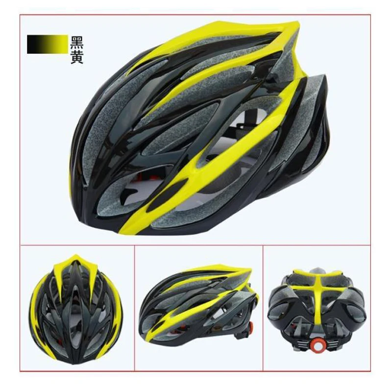 black yellow Велосипедный шлем, горный велосипед, Детская безопасность casco hombre capacete интегрированная ультра светильник для верховой езды шлем унисекс - Цвет: black yellow