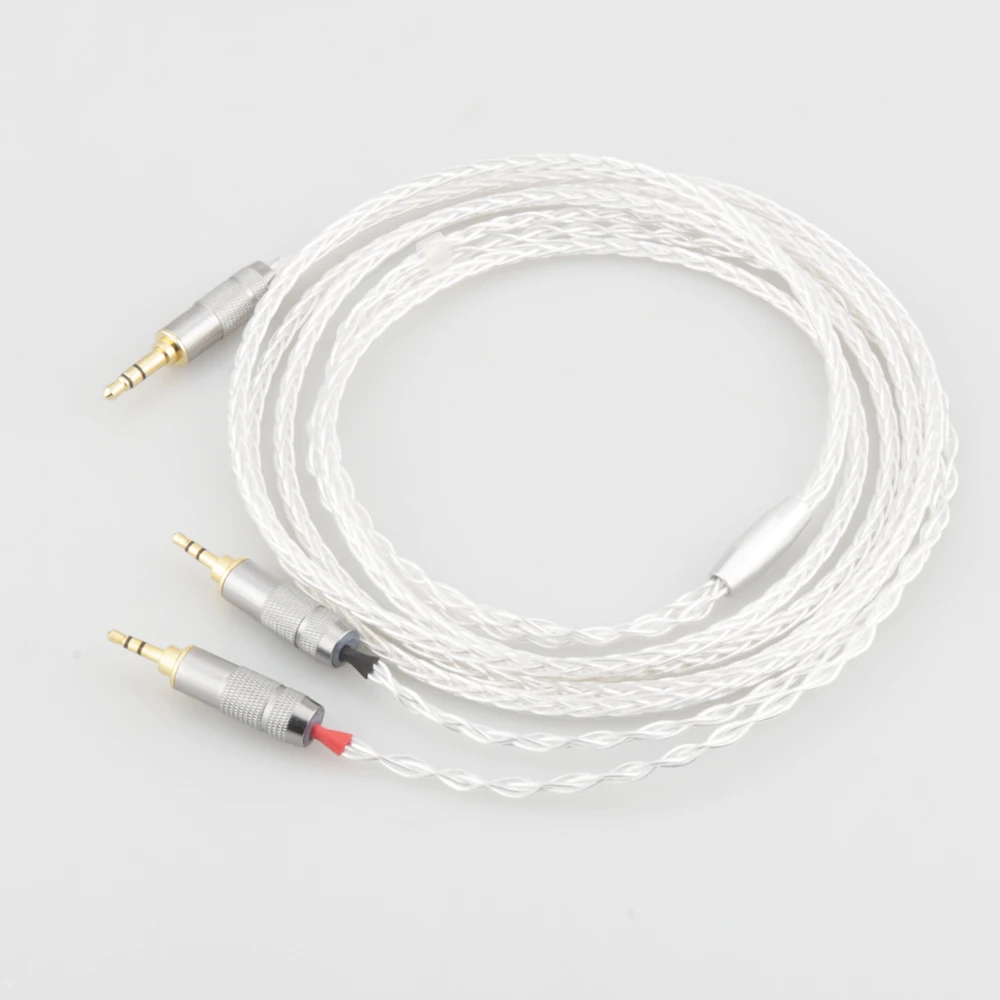 

New HiFi Cable 3.5mm stereo Male Compatible with Hifiman HE400S, HE-400I, HE-400i2.5mm Plug Version, HE560, HE1000 Headphone