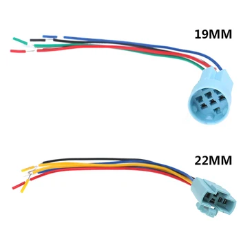 

1PCS 19mm 22mm Cable Socket For Metal Push Button Switch Wiring Lamp Light Button