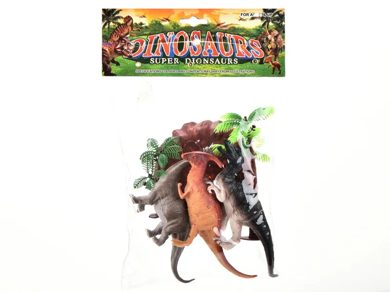 

Dinosaur Toy T-Rex Model Set Plastic Dinosaur Simulated Animal Dinosaur Boy Children Gift