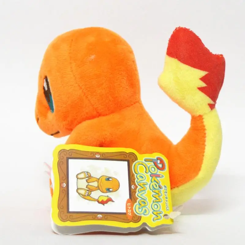 SLPF 13CM New Cute Charmander Plush Toys Stuffed animals Fashion Dragon Hold Pillow Dolls For Baby 3