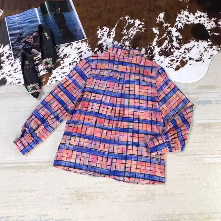AH1190, модные женские блузки и рубашки,, Подиумные, Роскошные, известный бренд, Европейский дизайн, вечерние, стильная женская одежда