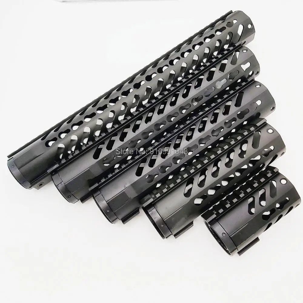 

tactical Keymod handguard Free Float Rifle Style ar 15 Handguard 4 7 10 12 15inch