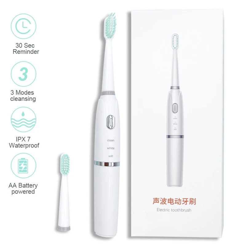 

Electric Toothbrush Tooth brush adult Waterproof Ultrasonic automatic Toothbrush Face Cleaning Machine