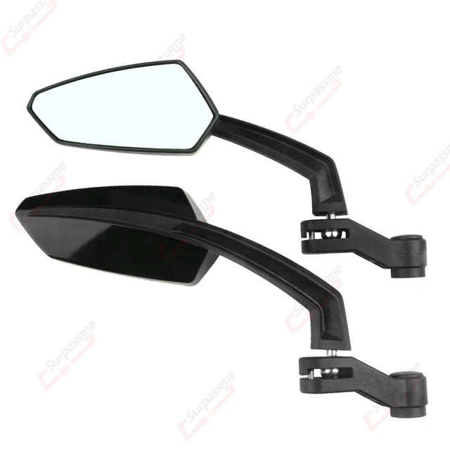 360° Adjustment Heightening Motorcycle Rear View Mirrors Universal 8mm