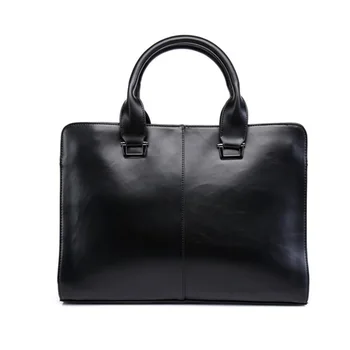 

New Handbag Business Bag PU Briefcases Section Youth Shoulder Messenger Bag Korean Style of The Men's Briefcase