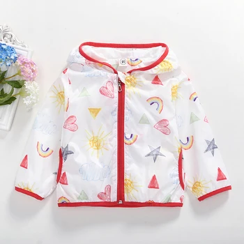 

2020 TALLOLY hot-selling girls spring cartoon print hooded jacket