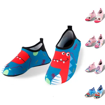 

Colorful Unicorn 2020 Children Beach Shoes Outdoor Wading Shoes Kids Quick Drying Swim Footwear Barefoot Aqua Socks For Beach
