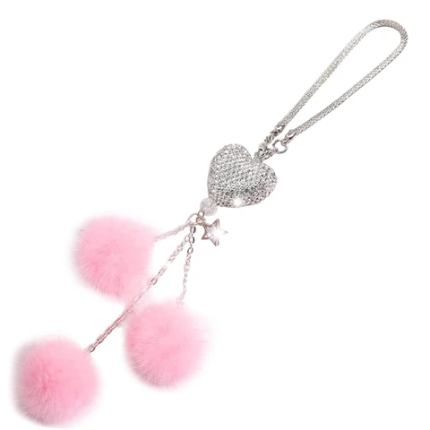Car Rear View Mirror Accessories for Women Hanging Lucky Interior Ornament Sun Catcher Auto Decoration Charm