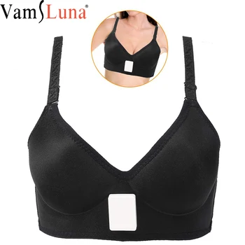 

Heated Vibration Massage Bra, USB Rechargeable Chest Vibrating Breast Enhancement Massager