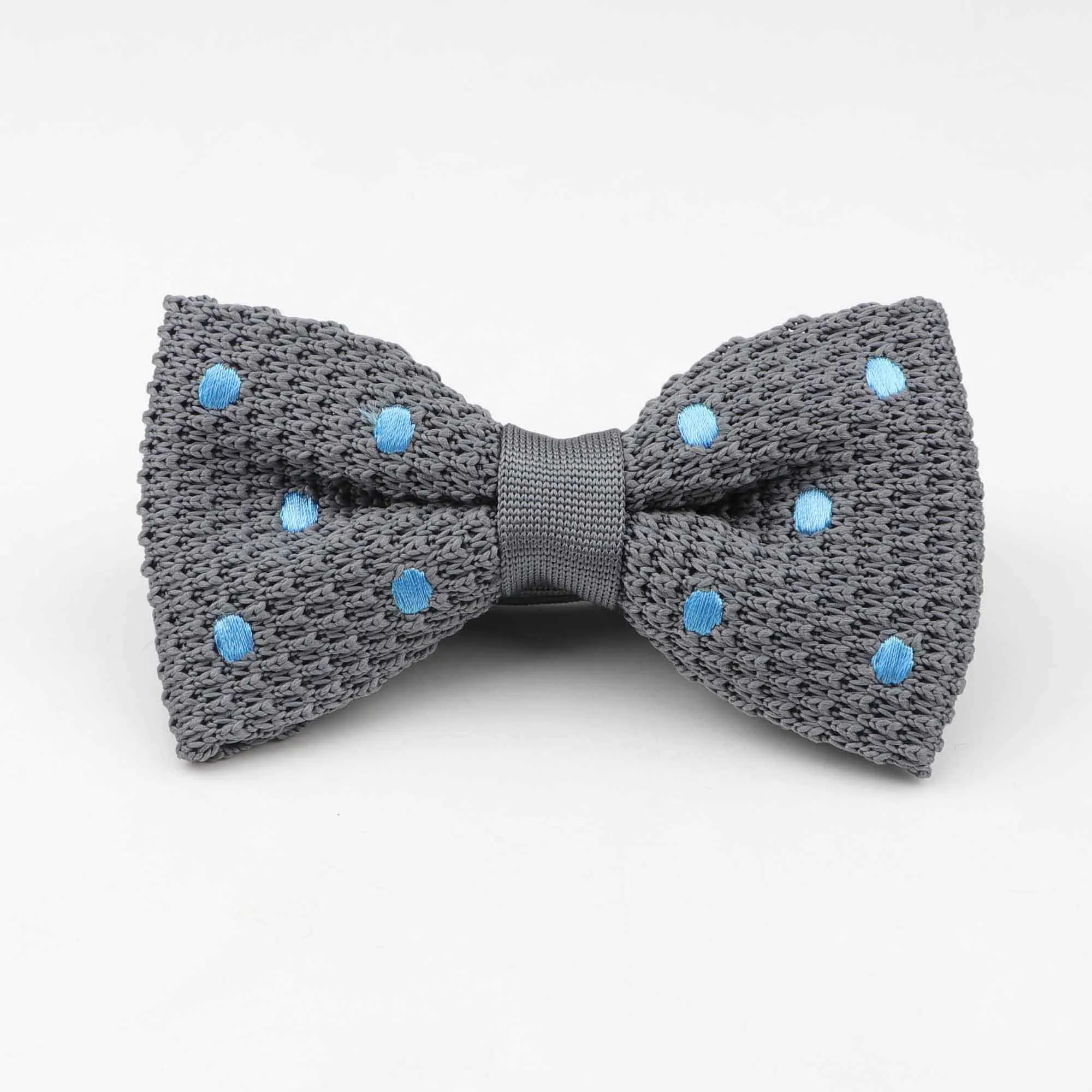 Вязаный Галстук-бабочка для мужчин для отдыха в горошек двухслойные однослойные галстуки для мужчин для свадебной вечеринки полосатый Свадебный бордовый галстук-бабочка - Color: 4