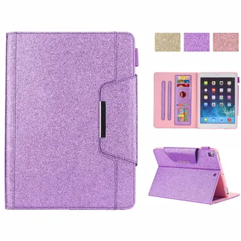 

Glitter Case For iPad 7th 10.2" 2019 A2200 With Card Holder Adjustment Stand Cover For iPad 10.2 A2198 A2232 Case