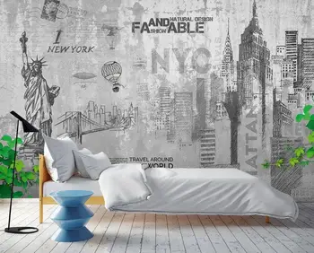 

[Self-Adhesive] 3D City 1745580 Wall Paper mural Wall Print Decal Wall Murals