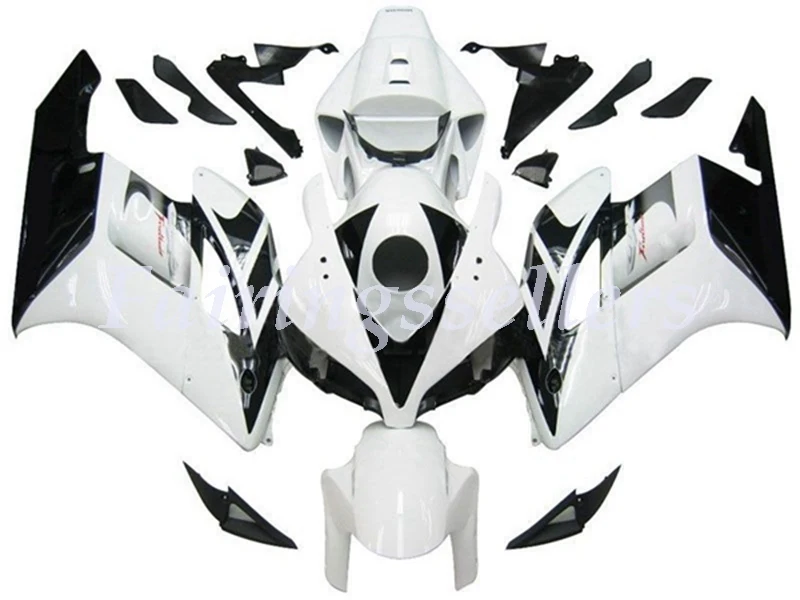 

(Injection mold) New ABS Full Fairing Kit 100% Fit For Honda CBR1000RR cbr1000 04 05 2004 2005 Fairings White Black
