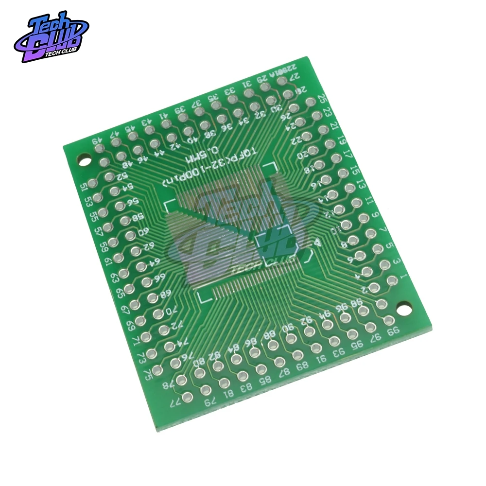 10 шт. FQFP TQFP 32 44 64 80 100 LQFP для DIP передачи плата DIP Pin плата шаг адаптер