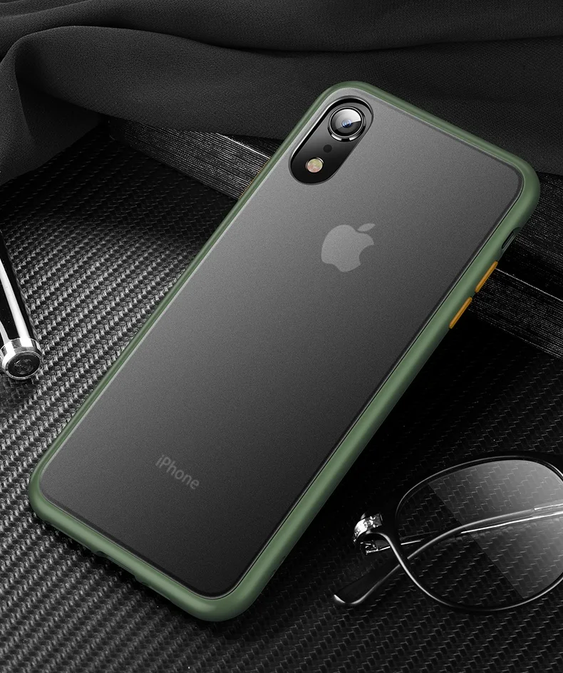 Чехол CAFELE для мобильного телефона iPhone Xr, мягкий чехол+ жесткий чехол для ПК, защитный чехол