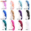 Satin Bonnet Large Sleep Cap With Button Long Hair For Braids Satin Cap For Women Silk Night Cap Elastic Band For Sleeping 2
