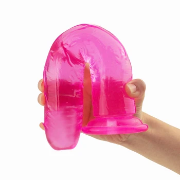 6 Sizes/Colors Jelly Big Dildo Realistic Penis with Suction Cup Dick Cock Anal Sexy Products Sex Toys for Women Adults 18  Shop 2