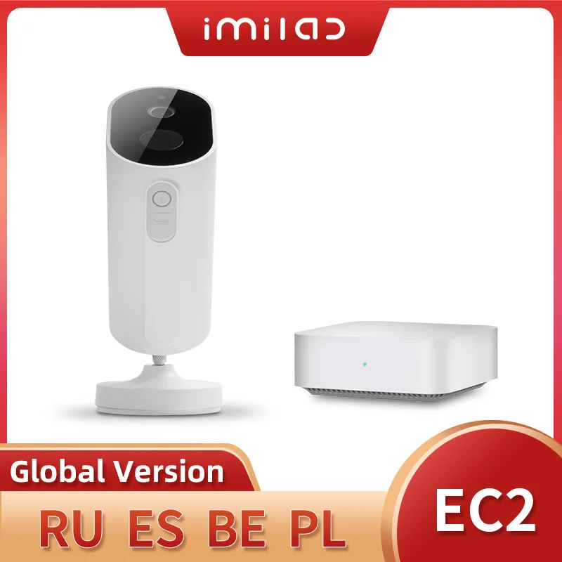 IMILAB EC2 Security Camera Outdoor Wifi Camera 1080P Wireless Ip Camera Gateway MIP66 MihomeCCTV Vedio Surveillance Camera Mijia