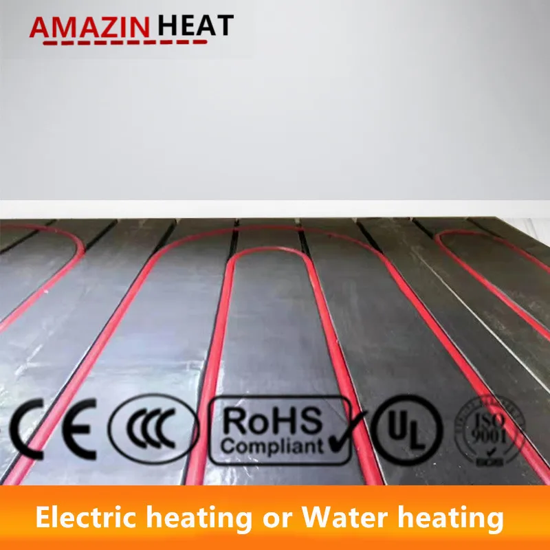 Water Underfloor Heating Groove XPS Insulation Board Panel Aluminium Heat  Spread - AliExpress